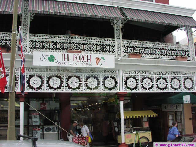 Porch , Hamilton, Bermuda