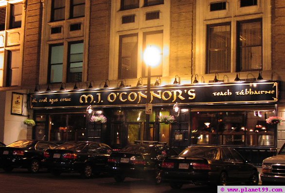 MJ O'Connor's Irish Pub , Boston
