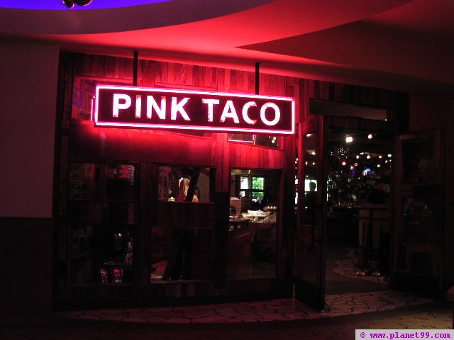 Las Vegas Pink Taco With Photo Via Planet99 