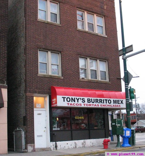 Tony's Burrito Mex , Chicago