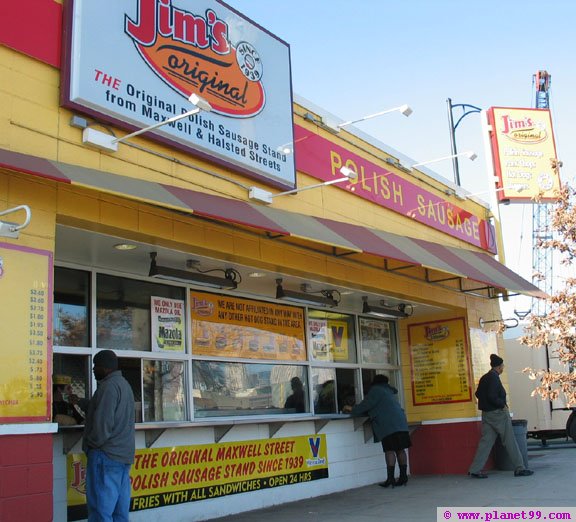 Jim's Original Hot Dog Stand , Chicago