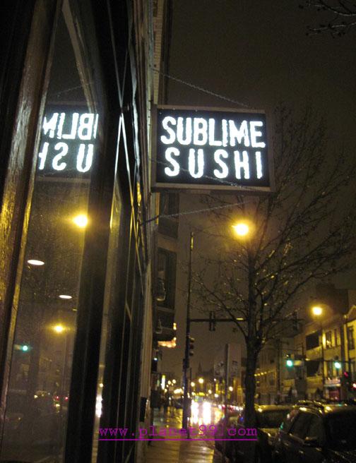 Sublime Sushi , Chicago